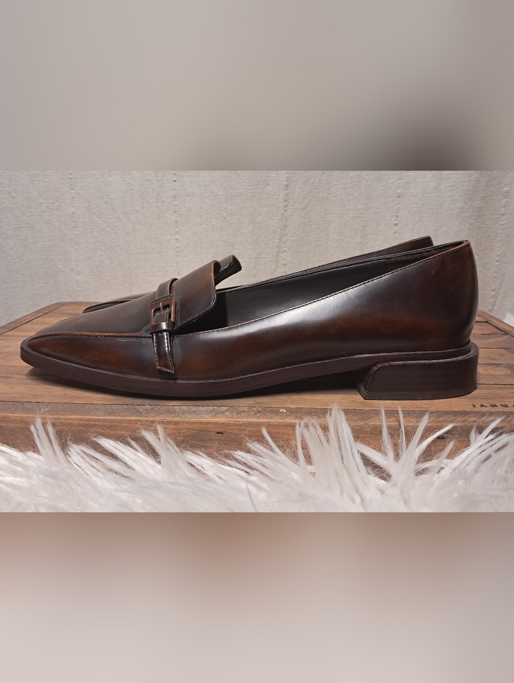 Tory Burch Leather Buckle Flat Loafers 10M NWT - Picture 3 of 9